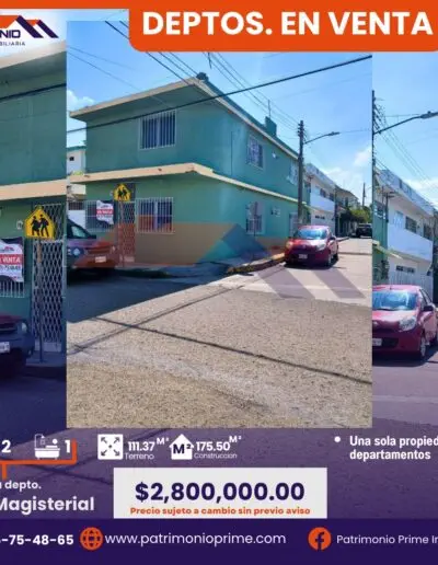 Departamentos en venta en Villhahermosa Tabasco