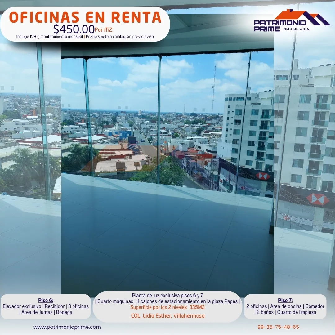 oficinas en renta en villahermosa tabasco corporativo