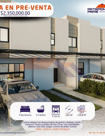 casa en venta el cedro nacajuca fachada