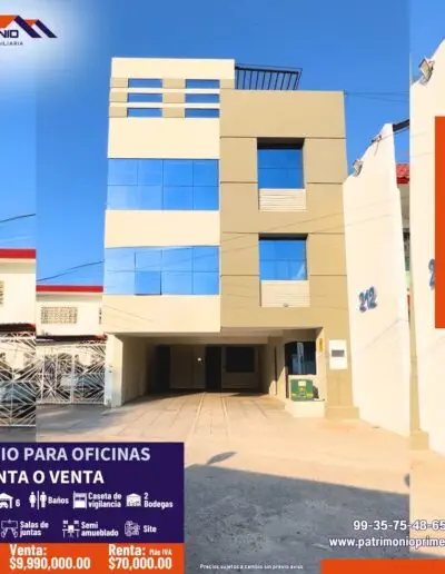 edificio oficinas venta renta villahermosa tabasco sala de juntas