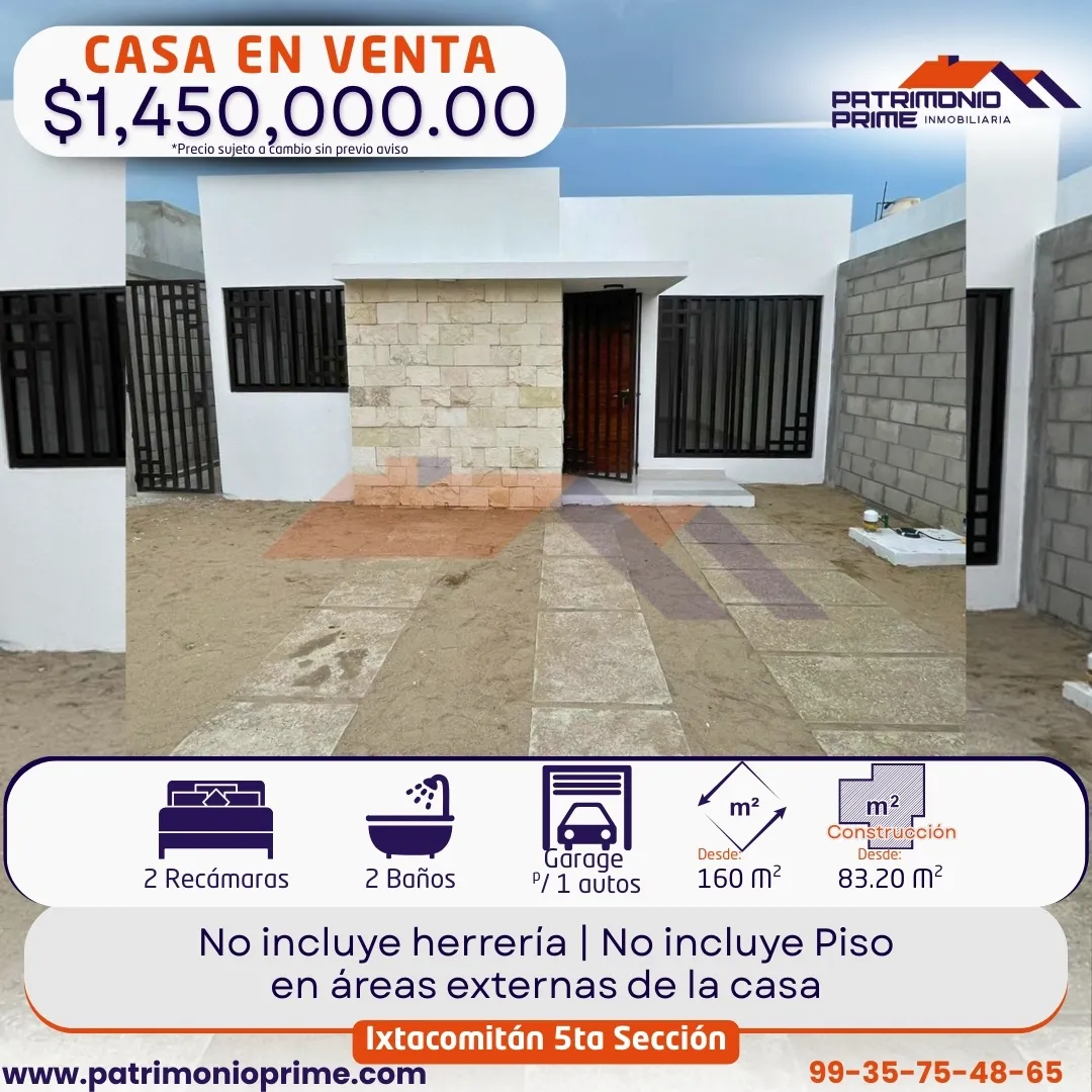 casa en venta en villahermosa tabasco. ixtacomitan
