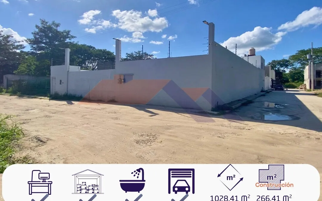 089 Terreno en venta con oficina en POMOCA