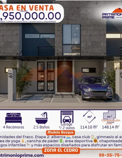 Casa en venta el cedro villahermosa tabasco