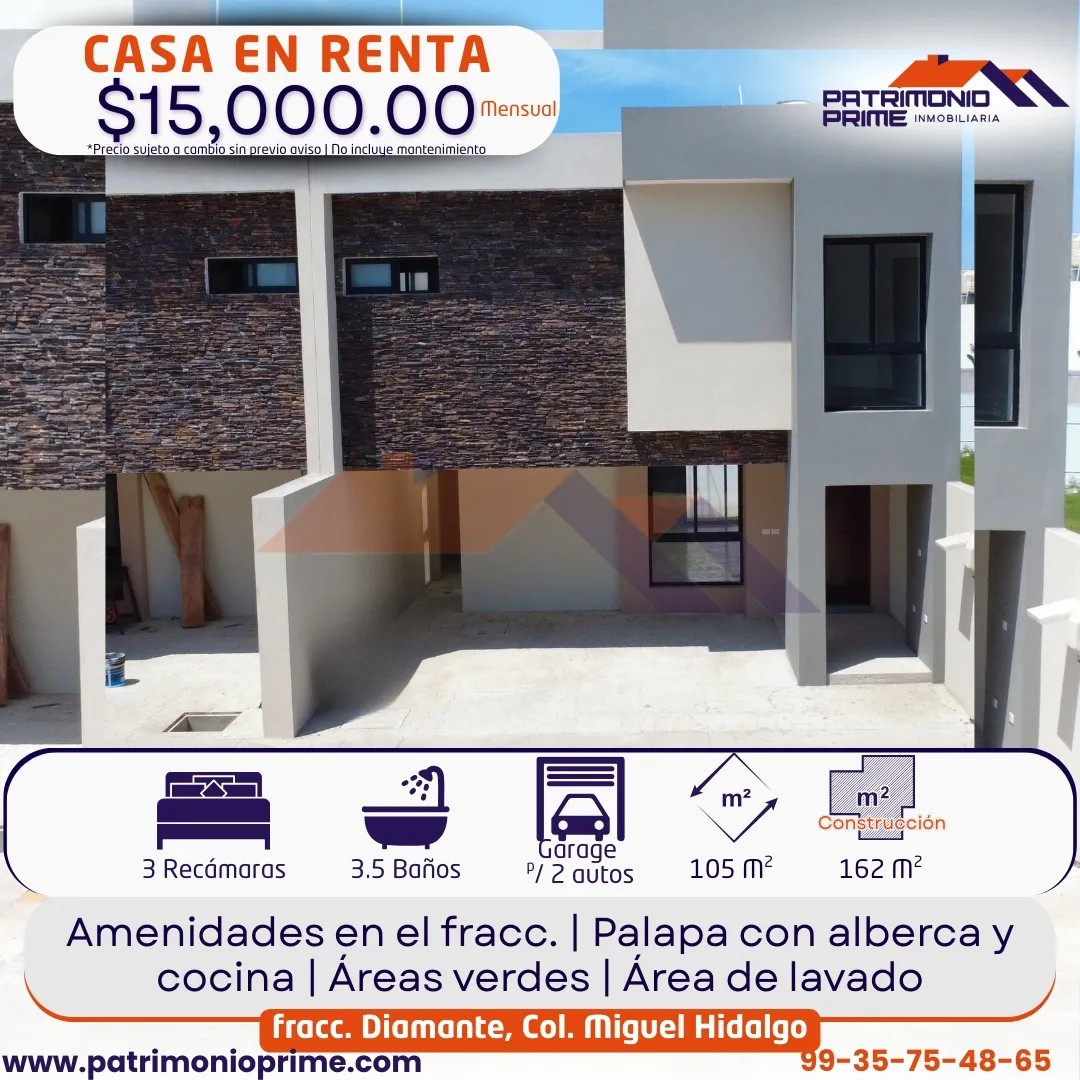 casa en renta en villahermosa tabasco en privada fraccionamiento con alberca